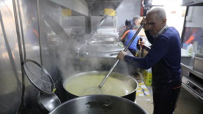 Польова кухня почала працювати вранці, 21 березня Польова кухня почала працювати вранці, 21 березня