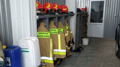 Екіпірування пожежників-добровольців з Волині