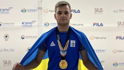 Прикарпатець Денис Мартиненко виборов три золоті й одну бронзову медалі на чемпіонаті світу з кульової стрільби