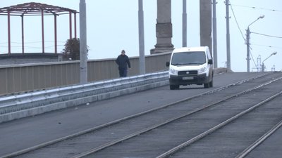 На Балашівському мосту у Харкові відновили рух На Балашівському мосту у Харкові відновили рух