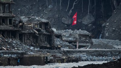 Непал, повінь, річка Трішулі