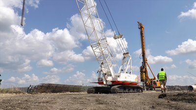 На Миколаївщині відбудовують новий міст На Миколаївщині відбудовують новий міст