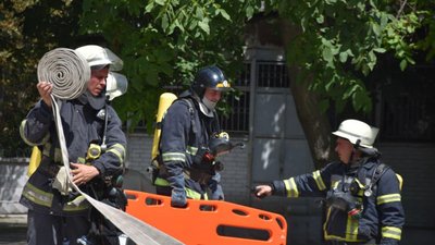 Вибух кисню, обвал та пожежа: як минули навчання рятувальників в Одесі