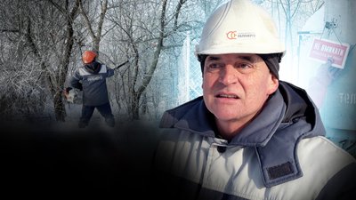 "Тяжко добиратися до роботи". Як енергетики з Бурштина працюють у 17° морозу
