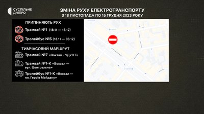 У центрі Дніпра майже місяць ремонтуватимуть трамвайний переїзд: як зміниться рух громадського транспорту У центрі Дніпра майже місяць ремонтуватимуть трамвайний переїзд: як зміниться рух громадського транспорту