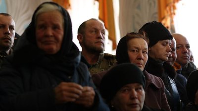 У Калуші на Франківщині попрощалися із двома героями, полеглими у російсько-українській війні