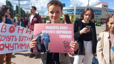 Харків'яни приєдналися до Всеукраїнського маршу за права тварин Харків'яни приєдналися до Всеукраїнського маршу за права тварин