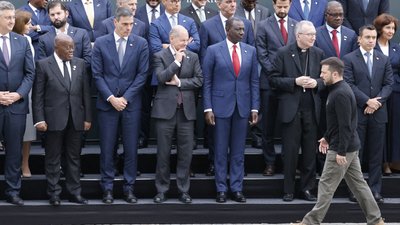 Зеленський на Саміті миру