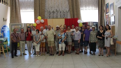 На мистецький пленер на Волині зібралися художники з чотирьох областей України На мистецький пленер на Волині зібралися художники з чотирьох областей України