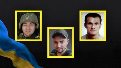 У Кропивницькому попрощалися з бійцями Юрієм Ніколаєнком, Олександром Березовським та Олегом Запрудновим