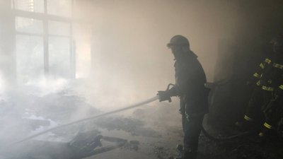 В Одесі спалахнула пожежа в санаторії "Червоні зорі". Відома ймовірна причина В Одесі спалахнула пожежа в санаторії "Червоні зорі". Відома ймовірна причина