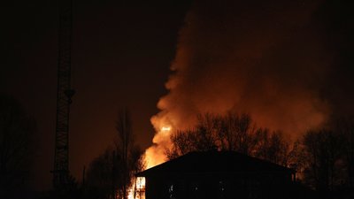 Наслідки атаки російських безпілотників у Дніпрі