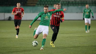 У двадцятому турі Другої ліги ФК "Карпати" переміг "Діназ"