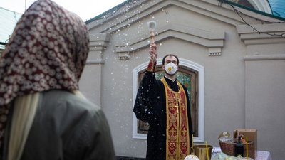Великдень на Миколаївщині за карантинних умов Великдень на Миколаївщині за карантинних умов