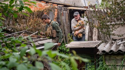 Евакуація тварин з Вовчанська. Травень, 2024 року. "Порятунок тварин Харків"