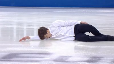 Іван Шмуратко на чемпіонаті Європи-2024 з фігурного катання, падіння наприкінці короткої програми Іван Шмуратко на чемпіонаті Європи-2024 з фігурного катання, падіння наприкінці короткої програми