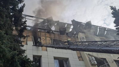 Російські військові обстріляли Краматорськ та Слов'янськ ракетами С-300 Російські військові обстріляли Краматорськ та Слов'янськ ракетами С-300
