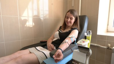 "Потреба в донорах крові зросла". У львівській лікарні реконструюють відділення трансфузіології "Потреба в донорах крові зросла". У львівській лікарні реконструюють відділення трансфузіології