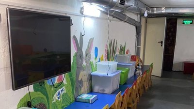 На Київщині облаштували понад тисячу укриттів у навчальних закладах На Київщині облаштували понад тисячу укриттів у навчальних закладах