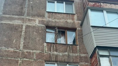 Вибиті вікна, удар, Дніпро