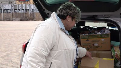 "Розуміють, що в нашій країні війна", — черкащанка про допомогу поляків "Розуміють, що в нашій країні війна", — черкащанка про допомогу поляків