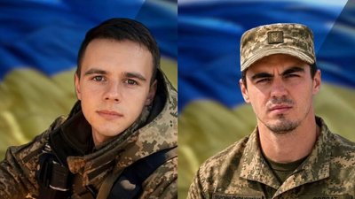 Військові Олександр Поляк та Микола Мельник
