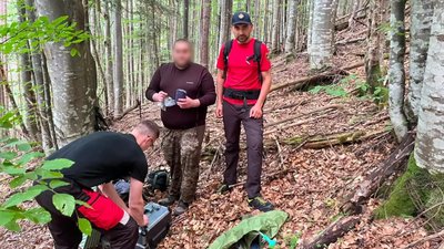 Турист, рятувальники, Карпати, Франківщина