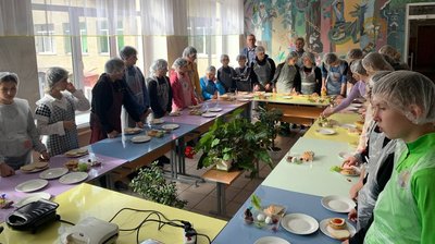 У Тернополі школярів навчали готувати корисну їжу