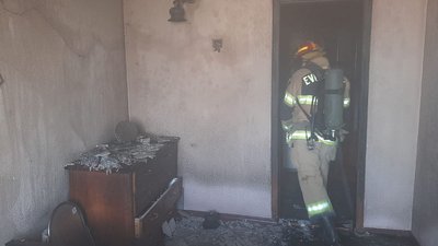 На Херсонщині горів житловий будинок На Херсонщині горів житловий будинок