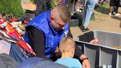 У Тернополі переселенців з Харкова залучили до благодійних проєктів