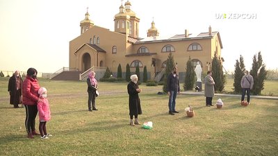 На Херсонщині понад п'ять тисяч вірян відвідали храми на Великдень, - поліція