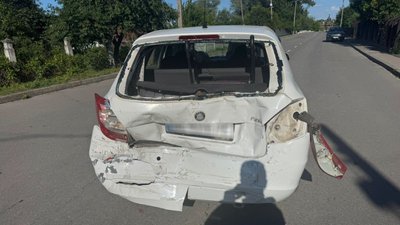 Автомобіль, у якому була дитина