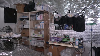 Як працюють медики в новому стабпункті на Запорізькому напрямку