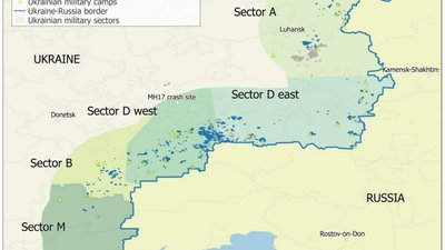 Bellingcat: РФ завдала півтори сотні ударів по території України влітку 2014 року