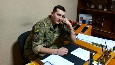 Яким згадують загиблого в Оленівці прикордонника Дмитра Кияненка