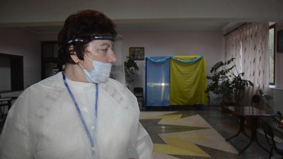 Голосування у геріатричному будинку на Тернопільщині Голосування у геріатричному будинку на Тернопільщині