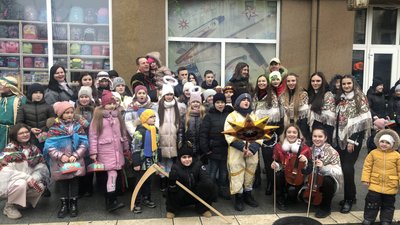 Вихованці недільної школи Горянської ротонди показали вертепне дійство Вихованці недільної школи Горянської ротонди показали вертепне дійство