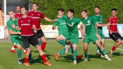 Футбольна команда «Гірник-Спорт» програла «Краматорську» із Донеччини