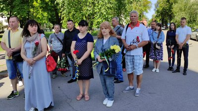 У Полтаві прощаються із Олександром Убийсобакою, який поліг у боях на Донеччині