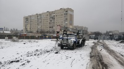 У Вінниці почали роботи по спорудженню багатоповерхівки для переселенців У Вінниці почали роботи по спорудженню багатоповерхівки для переселенців