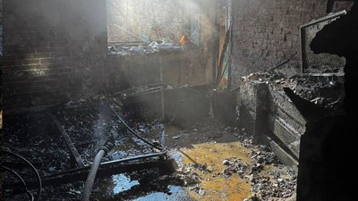 пожежу на вулиці Херсонській