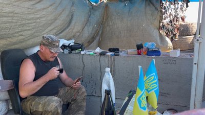 Як влаштований побут захисників Миколаївщини на "нулі" Як влаштований побут захисників Миколаївщини на "нулі"