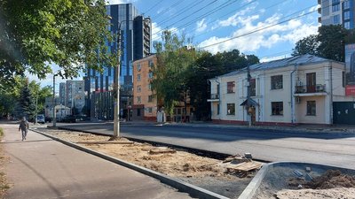 Ремонт вулиці Київської у Чернігові завершать вже цього тижня Ремонт вулиці Київської у Чернігові завершать вже цього тижня