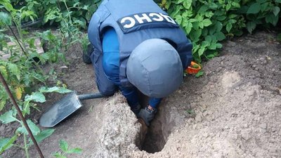 Рятувальники вивезли старий боєприпас з території дачного кооперативу Херсонщини