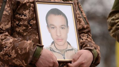 Загиблий військовий Андрій Любчик