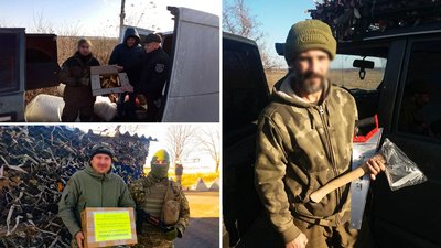 Кропивничани зібрали для бійців продукти, інструменти, ліки та обереги Кропивничани зібрали для бійців продукти, інструменти, ліки та обереги