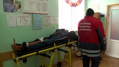 За добу до херсонського травмпункту через погодні умови звернулось 56 осіб