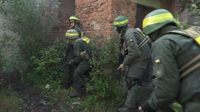 Як проходили навчання бійців Нацгвардії на Івано-Франківщині