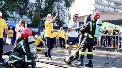 Тернополянка виборола бронзову медаль на чемпіонаті "Найсильніший пожежний-рятувальник"