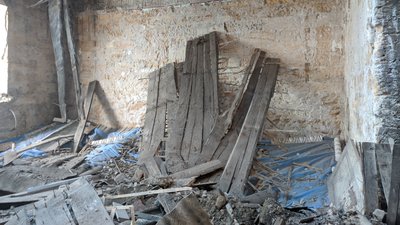 Без даху, але з обвалами. Чому будинок Лібмана в Одесі вже рік чекає на консервацію та ремонт Без даху, але з обвалами. Чому будинок Лібмана в Одесі вже рік чекає на консервацію та ремонт